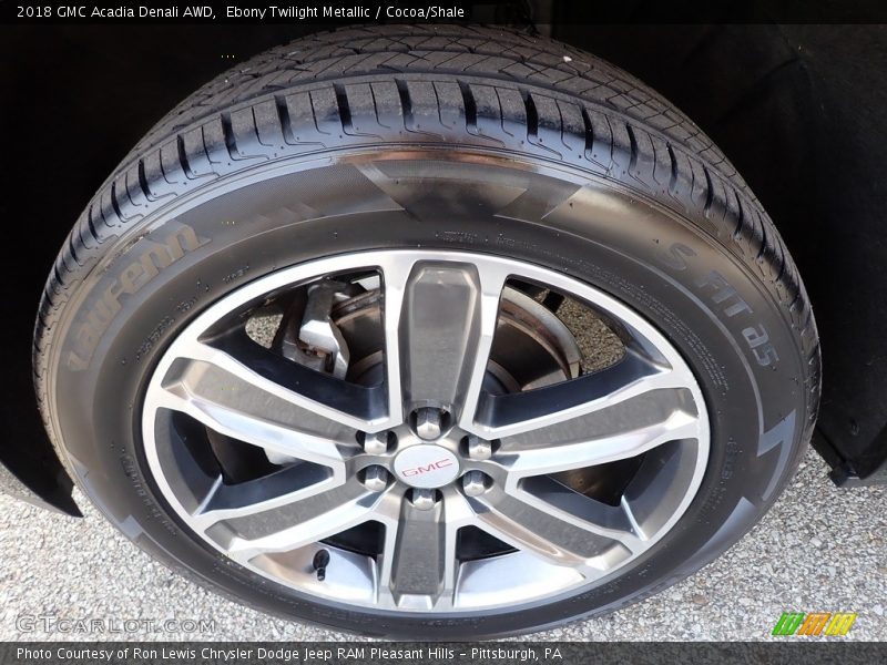 Ebony Twilight Metallic / Cocoa/Shale 2018 GMC Acadia Denali AWD