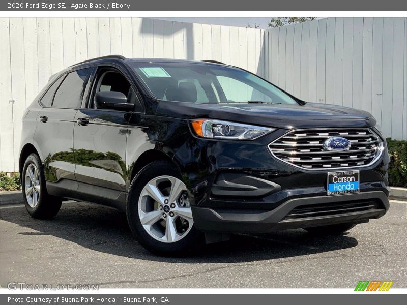 Agate Black / Ebony 2020 Ford Edge SE