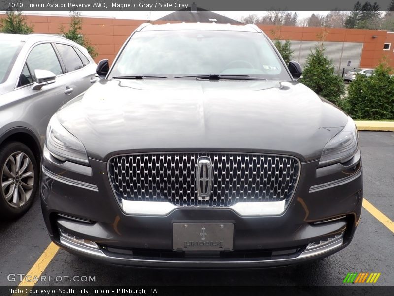 Magnetic Gray / Slate Gray 2020 Lincoln Aviator Reserve AWD