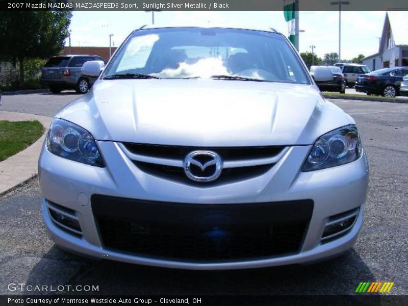 Sunlight Silver Metallic / Black 2007 Mazda MAZDA3 MAZDASPEED3 Sport