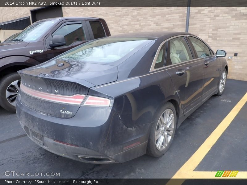 Smoked Quartz / Light Dune 2014 Lincoln MKZ AWD