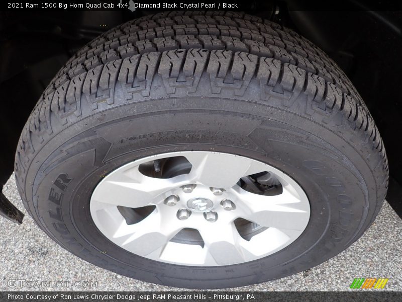 Diamond Black Crystal Pearl / Black 2021 Ram 1500 Big Horn Quad Cab 4x4