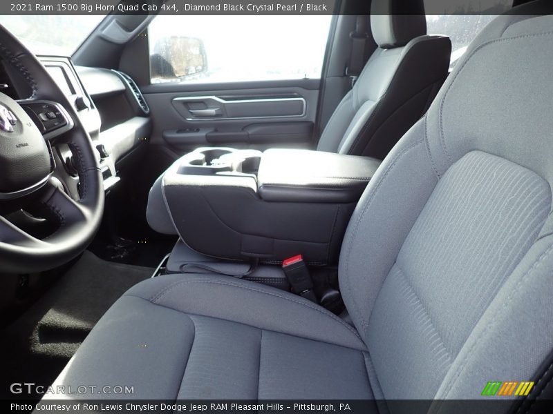 Diamond Black Crystal Pearl / Black 2021 Ram 1500 Big Horn Quad Cab 4x4