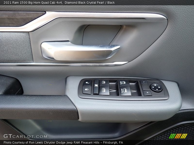 Diamond Black Crystal Pearl / Black 2021 Ram 1500 Big Horn Quad Cab 4x4
