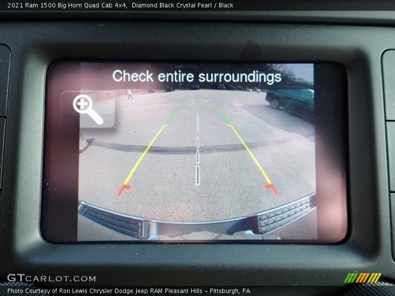 Diamond Black Crystal Pearl / Black 2021 Ram 1500 Big Horn Quad Cab 4x4