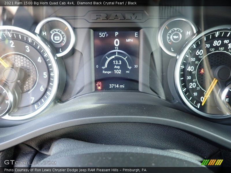 Diamond Black Crystal Pearl / Black 2021 Ram 1500 Big Horn Quad Cab 4x4