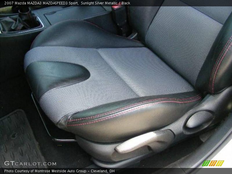 Sunlight Silver Metallic / Black 2007 Mazda MAZDA3 MAZDASPEED3 Sport