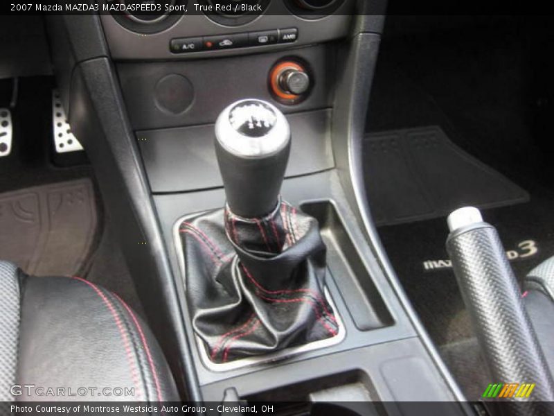 True Red / Black 2007 Mazda MAZDA3 MAZDASPEED3 Sport