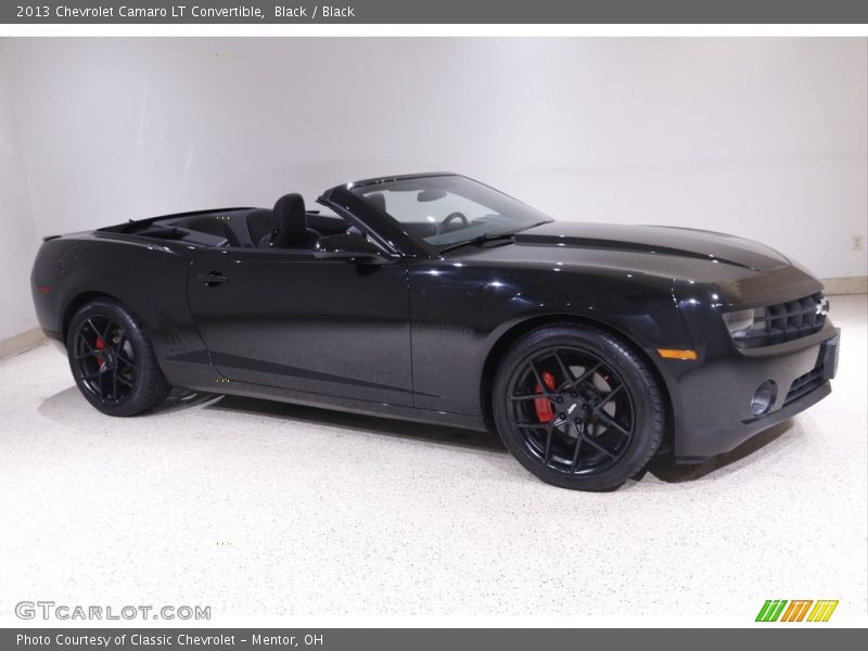 Black / Black 2013 Chevrolet Camaro LT Convertible