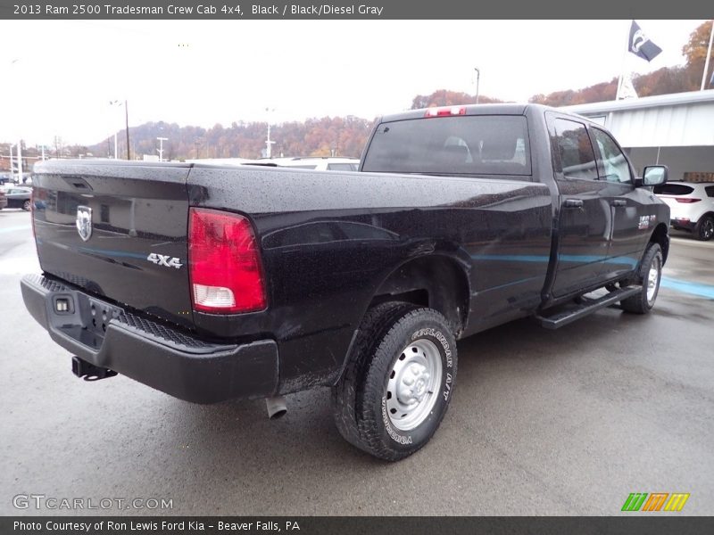 Black / Black/Diesel Gray 2013 Ram 2500 Tradesman Crew Cab 4x4