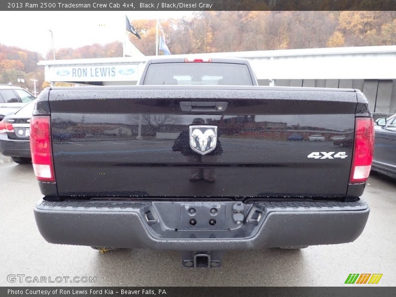 Black / Black/Diesel Gray 2013 Ram 2500 Tradesman Crew Cab 4x4