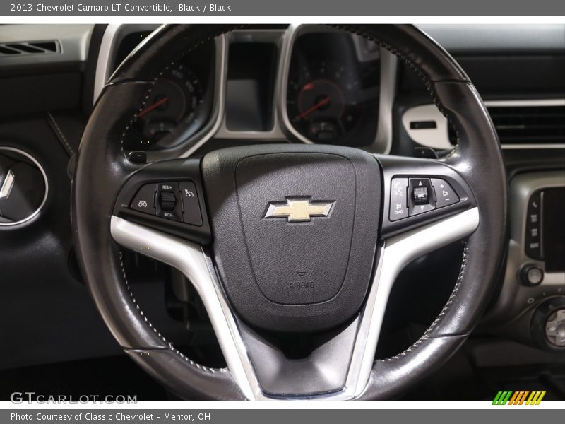 Black / Black 2013 Chevrolet Camaro LT Convertible