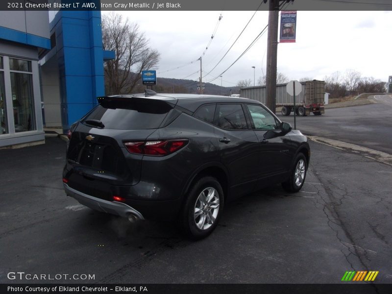 Iron Gray Metallic / Jet Black 2021 Chevrolet Blazer LT AWD