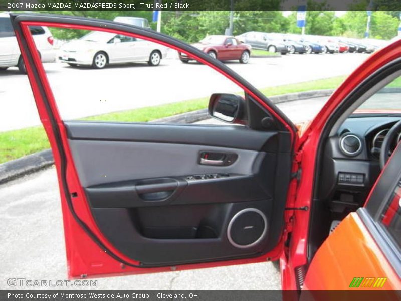 True Red / Black 2007 Mazda MAZDA3 MAZDASPEED3 Sport