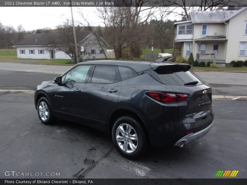 Iron Gray Metallic / Jet Black 2021 Chevrolet Blazer LT AWD