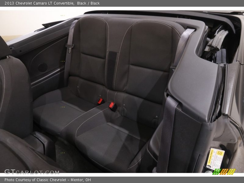 Black / Black 2013 Chevrolet Camaro LT Convertible