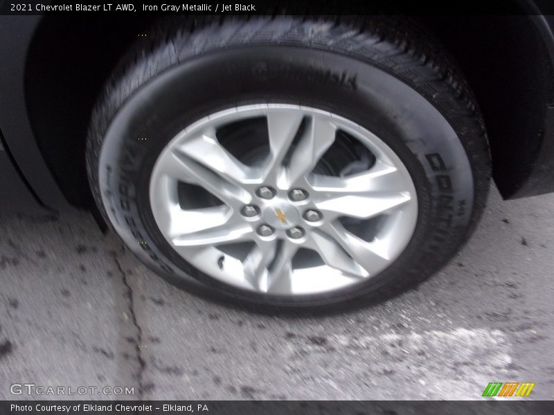 Iron Gray Metallic / Jet Black 2021 Chevrolet Blazer LT AWD