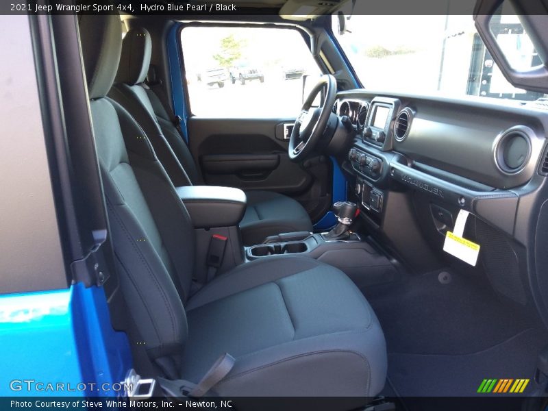 Hydro Blue Pearl / Black 2021 Jeep Wrangler Sport 4x4