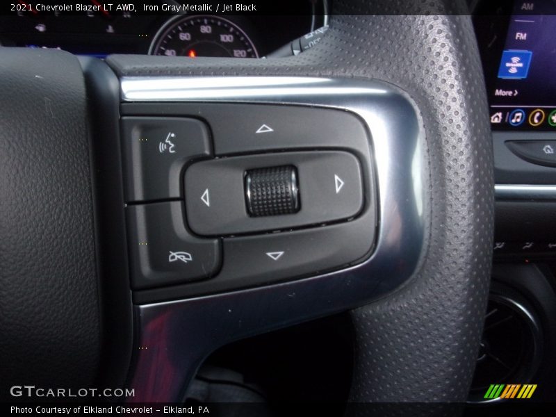 Iron Gray Metallic / Jet Black 2021 Chevrolet Blazer LT AWD