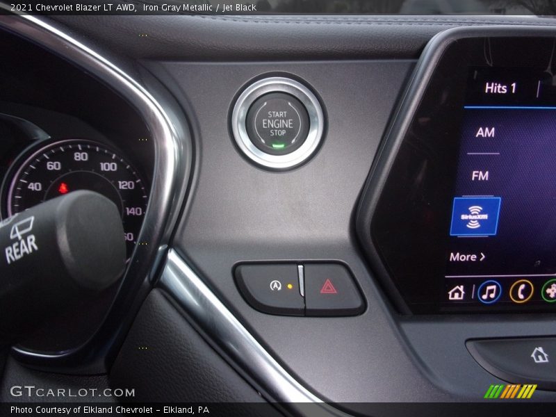 Iron Gray Metallic / Jet Black 2021 Chevrolet Blazer LT AWD