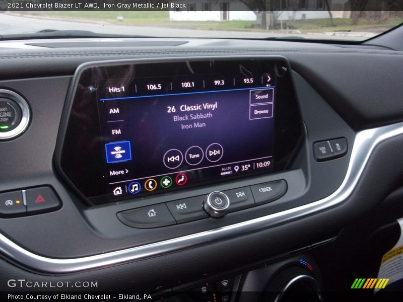 Iron Gray Metallic / Jet Black 2021 Chevrolet Blazer LT AWD
