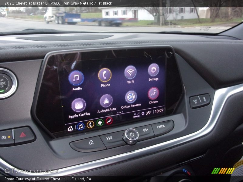 Iron Gray Metallic / Jet Black 2021 Chevrolet Blazer LT AWD