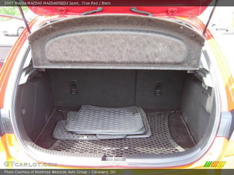 True Red / Black 2007 Mazda MAZDA3 MAZDASPEED3 Sport