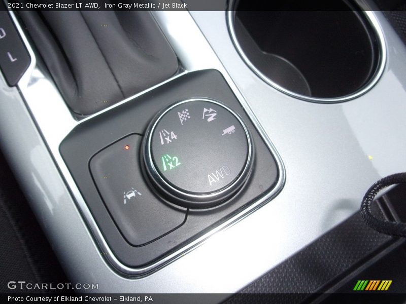 Iron Gray Metallic / Jet Black 2021 Chevrolet Blazer LT AWD