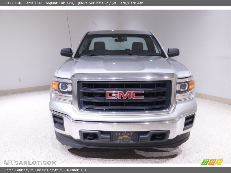 Quicksilver Metallic / Jet Black/Dark Ash 2014 GMC Sierra 1500 Regular Cab 4x4