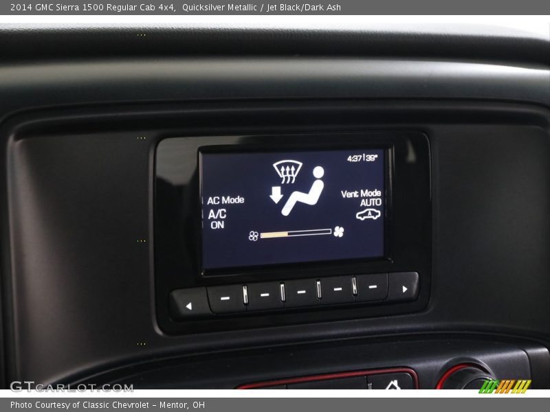 Quicksilver Metallic / Jet Black/Dark Ash 2014 GMC Sierra 1500 Regular Cab 4x4