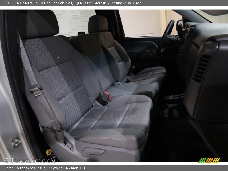 Quicksilver Metallic / Jet Black/Dark Ash 2014 GMC Sierra 1500 Regular Cab 4x4