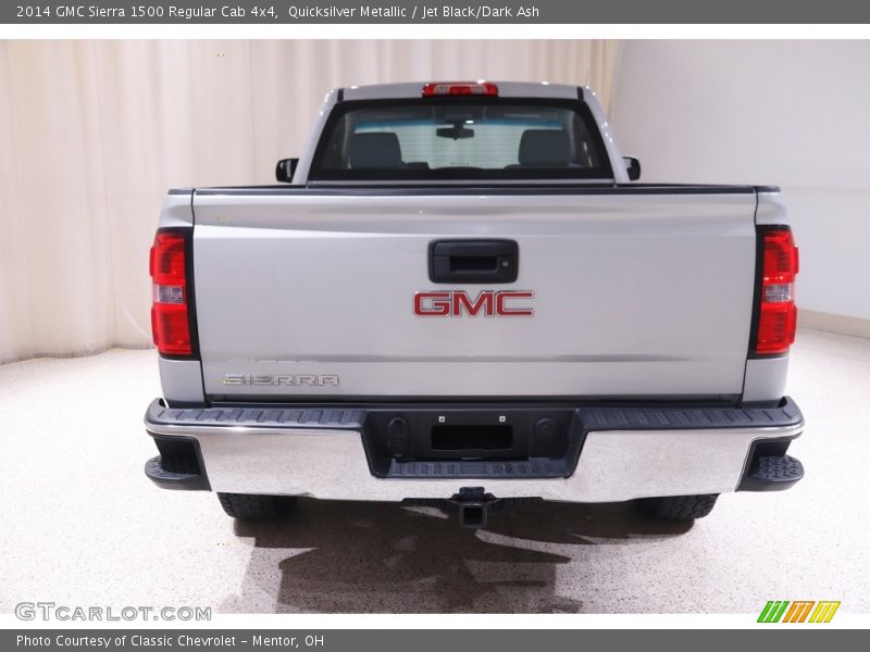 Quicksilver Metallic / Jet Black/Dark Ash 2014 GMC Sierra 1500 Regular Cab 4x4