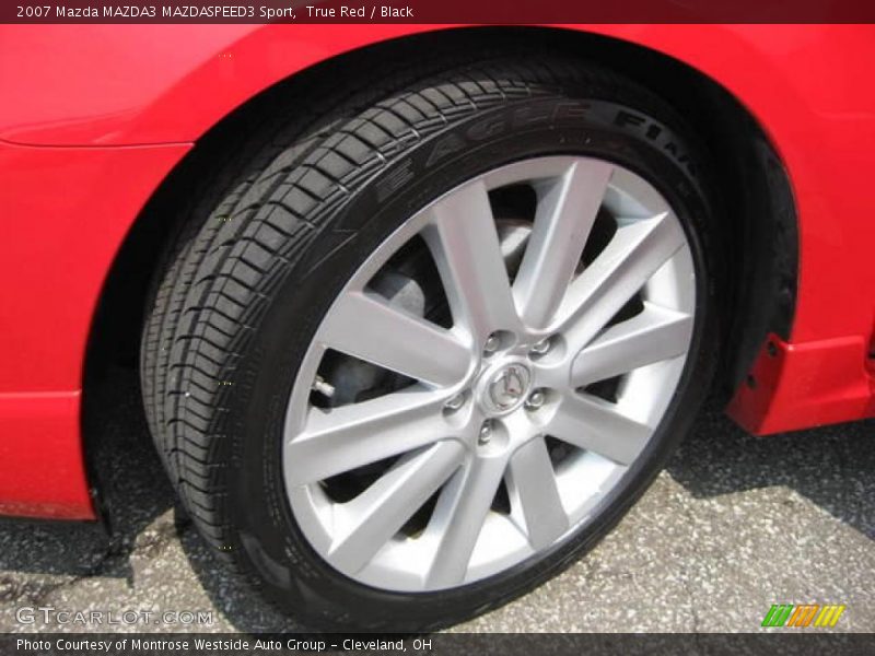 True Red / Black 2007 Mazda MAZDA3 MAZDASPEED3 Sport