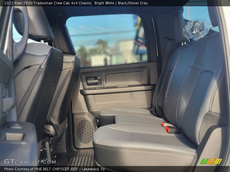 Bright White / Black/Diesel Gray 2022 Ram 3500 Tradesman Crew Cab 4x4 Chassis