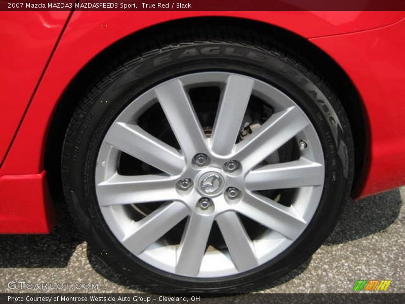 True Red / Black 2007 Mazda MAZDA3 MAZDASPEED3 Sport