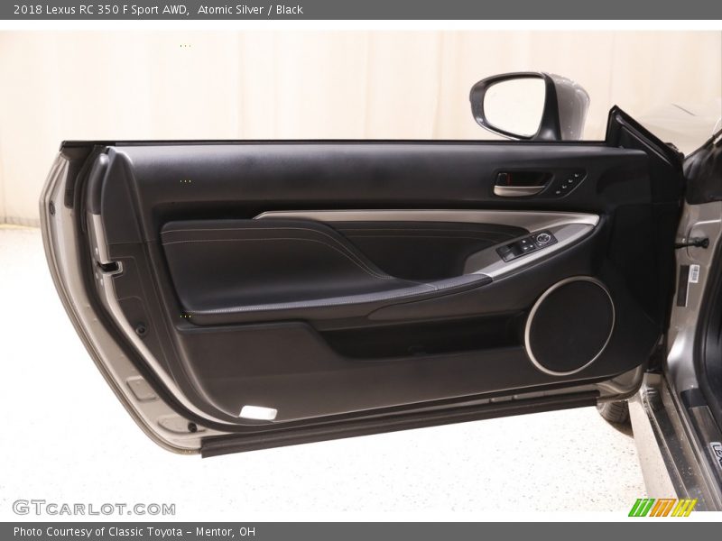 Atomic Silver / Black 2018 Lexus RC 350 F Sport AWD