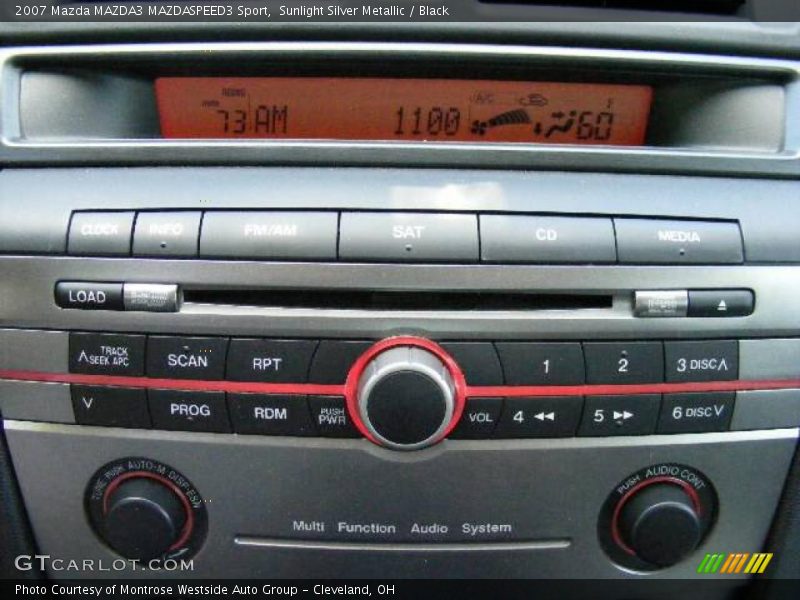 Sunlight Silver Metallic / Black 2007 Mazda MAZDA3 MAZDASPEED3 Sport