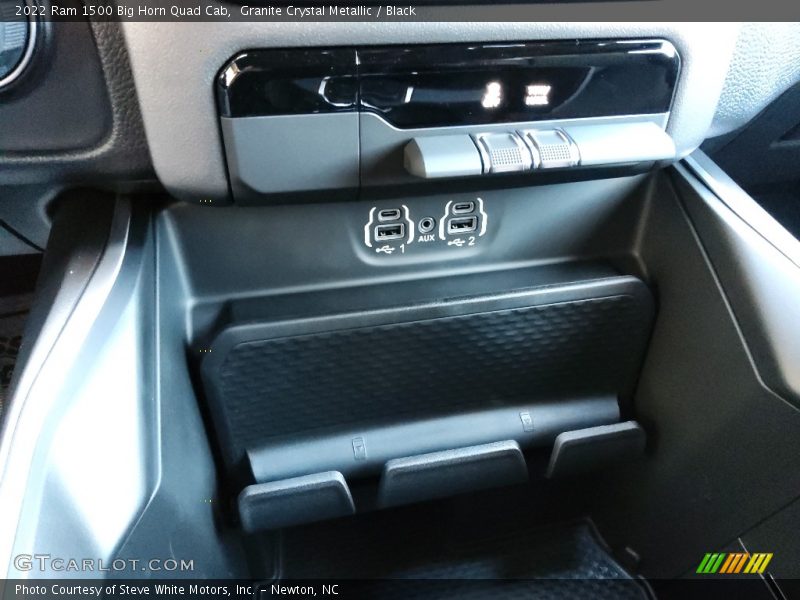 Granite Crystal Metallic / Black 2022 Ram 1500 Big Horn Quad Cab