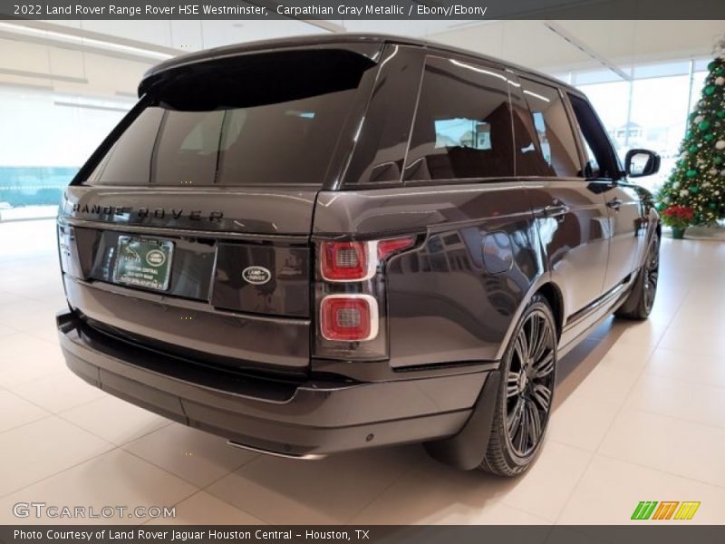 Carpathian Gray Metallic / Ebony/Ebony 2022 Land Rover Range Rover HSE Westminster