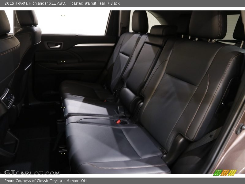 Toasted Walnut Pearl / Black 2019 Toyota Highlander XLE AWD