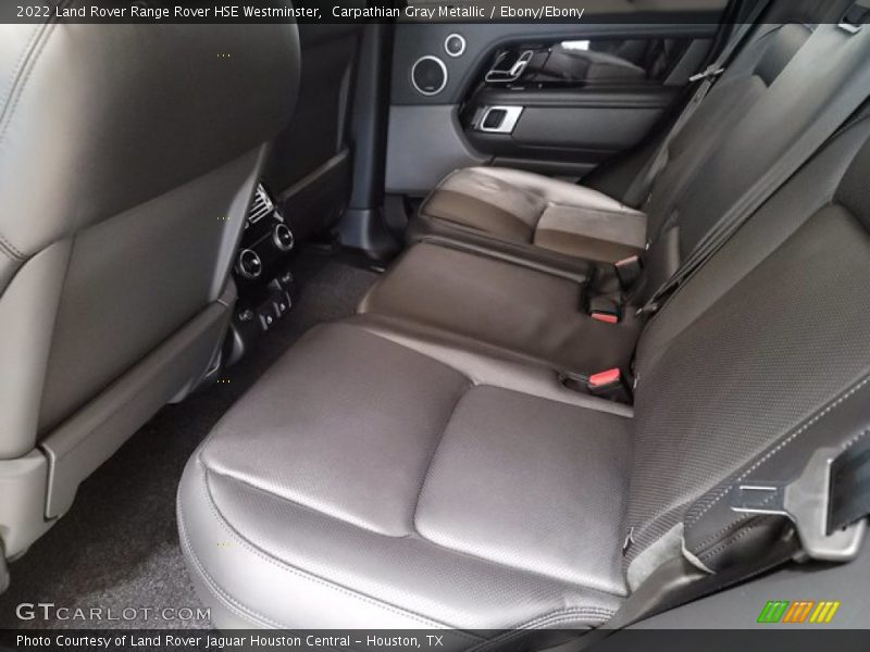 Rear Seat of 2022 Range Rover HSE Westminster
