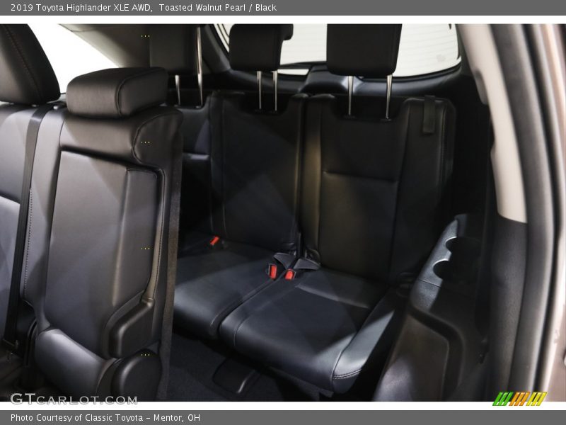 Toasted Walnut Pearl / Black 2019 Toyota Highlander XLE AWD