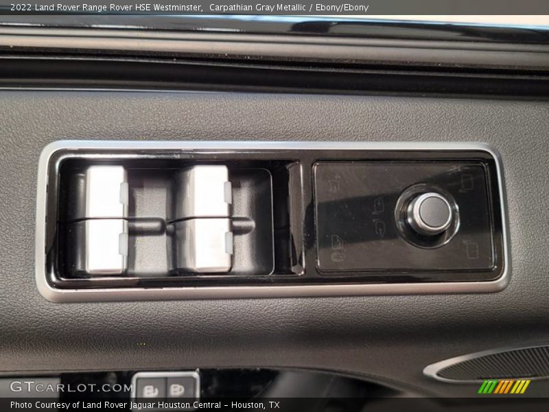 Controls of 2022 Range Rover HSE Westminster