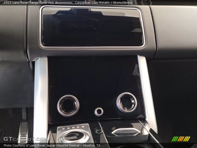 Carpathian Gray Metallic / Ebony/Ebony 2022 Land Rover Range Rover HSE Westminster