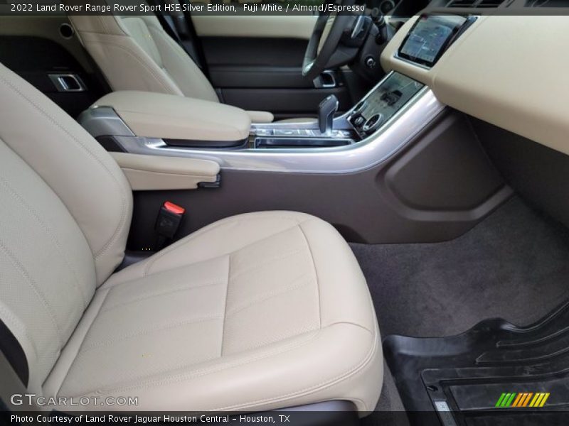 Front Seat of 2022 Range Rover Sport HSE Silver Edition