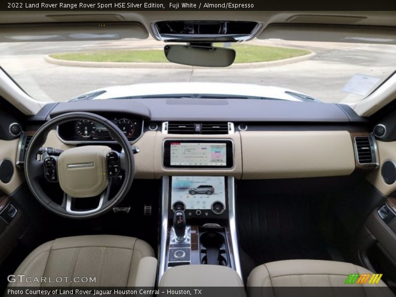 Dashboard of 2022 Range Rover Sport HSE Silver Edition