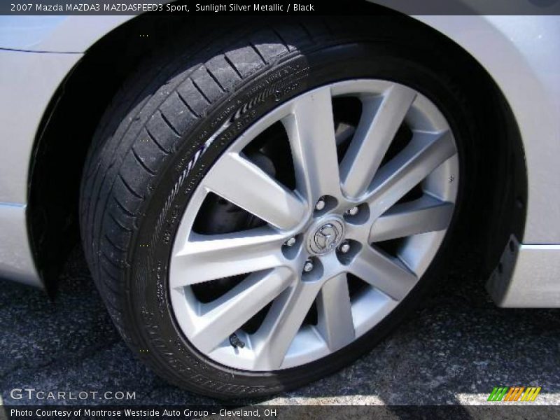 Sunlight Silver Metallic / Black 2007 Mazda MAZDA3 MAZDASPEED3 Sport