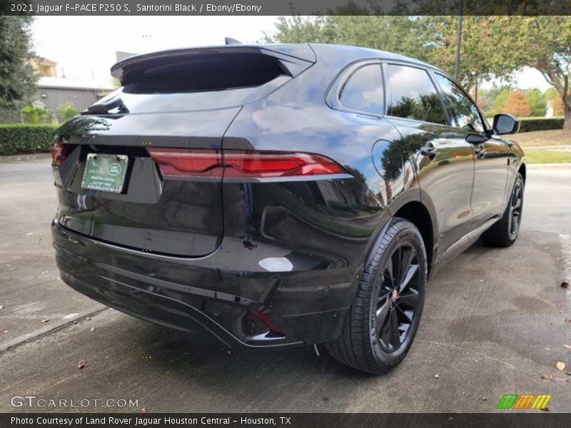 Santorini Black / Ebony/Ebony 2021 Jaguar F-PACE P250 S