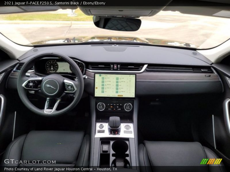 Dashboard of 2021 F-PACE P250 S