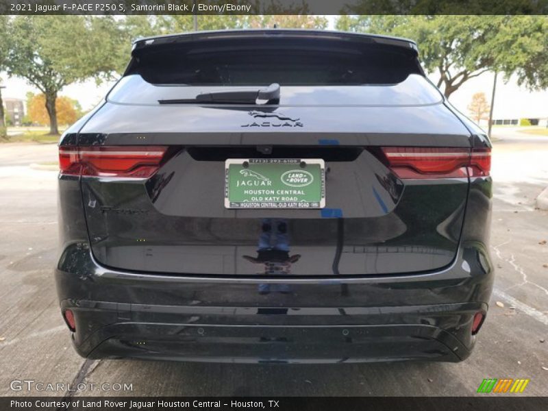 Santorini Black / Ebony/Ebony 2021 Jaguar F-PACE P250 S